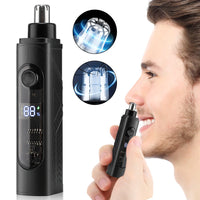 Portable Mini Nose Hair Remover Nose Hair Trimmer for Men Trimmer for Nose and Ears Electric Nose Hair Cutter USB Rechargeable